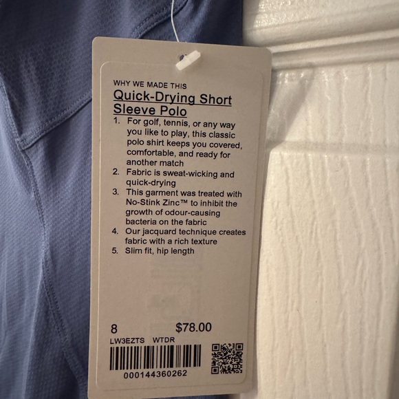 NWT Lululemon Polo Shirt - Picture 4 of 4